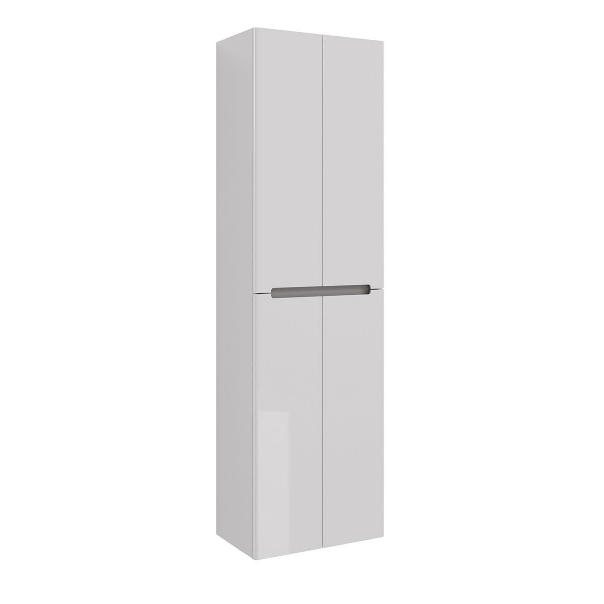 Шкаф-пенал Lemark BUNO 50 см подвесной/напольный, серый/белый LM04B50P Шкаф-пенал Lemark BUNO 50 см подвесной/напольный, серый/белый LM04B50P