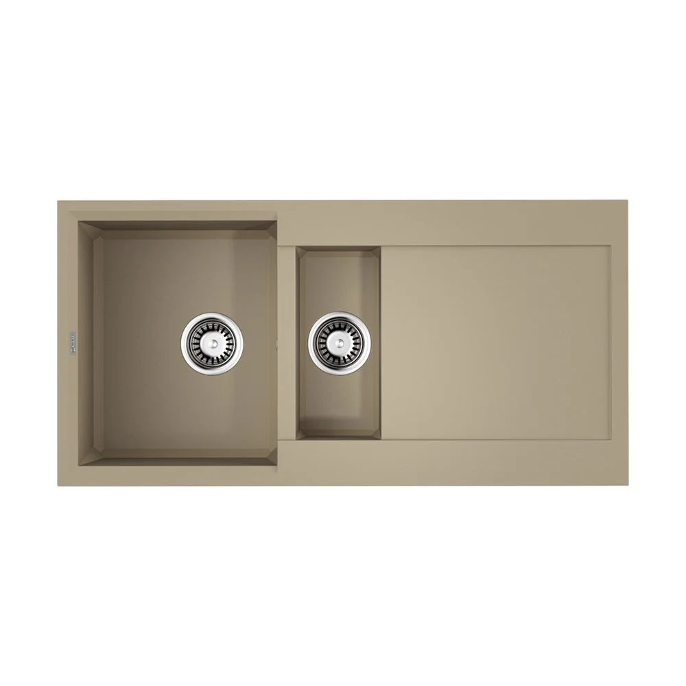 Кухонная мойка Omoikiri Sakaime 100-2-CH Tetogranit/бежевый 4993897 Кухонная мойка Omoikiri Sakaime 100-2-CH Tetogranit/бежевый 4993897