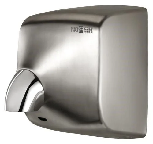 Сушка для рук Nofer Windflow 01151.S, хром матовый Сушка для рук Nofer Windflow 01151.S, хром матовый