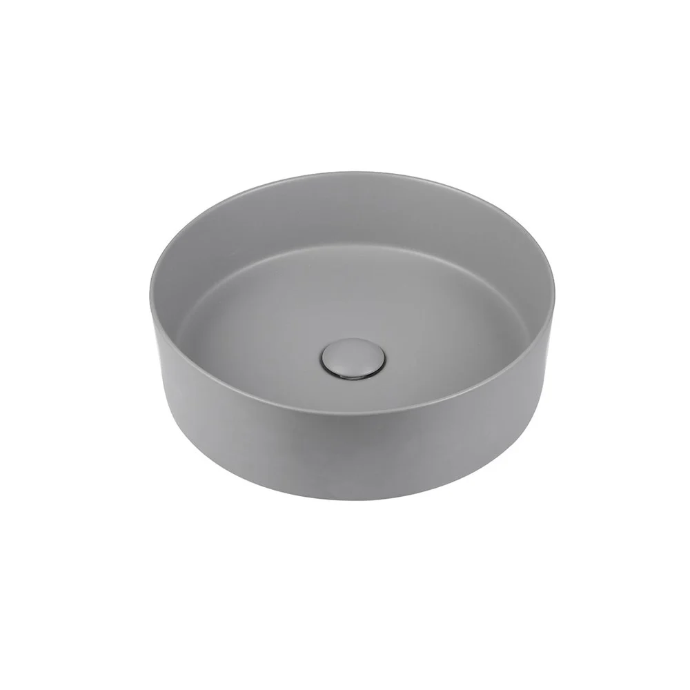 Раковина Vincea VBS-216MG, 400x400x120 серая Раковина Vincea VBS-216MG, 400x400x120 серая