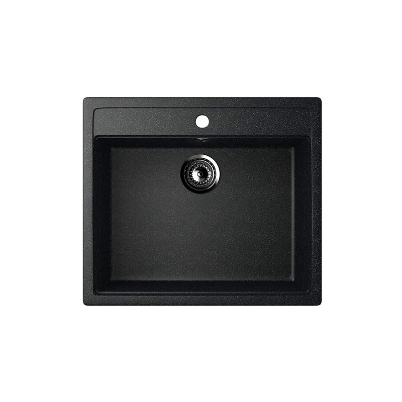 Кухонная мойка Ulgran U-104-308 черный — Изображение 1