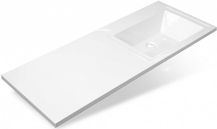 Раковина Эстет Даллас 100 R из литьевого мрамора ФР-00002062 Раковина Эстет Даллас 100 R из литьевого мрамора ФР-00002062