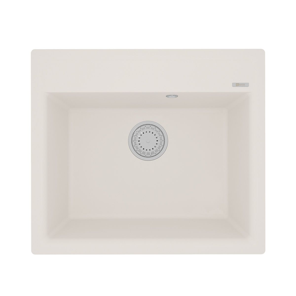 Кухонная мойка Lemark HANKA 570 врезная из кварцгранита, Жасмин 9910016 Кухонная мойка Lemark HANKA 570 врезная из кварцгранита, Жасмин 9910016