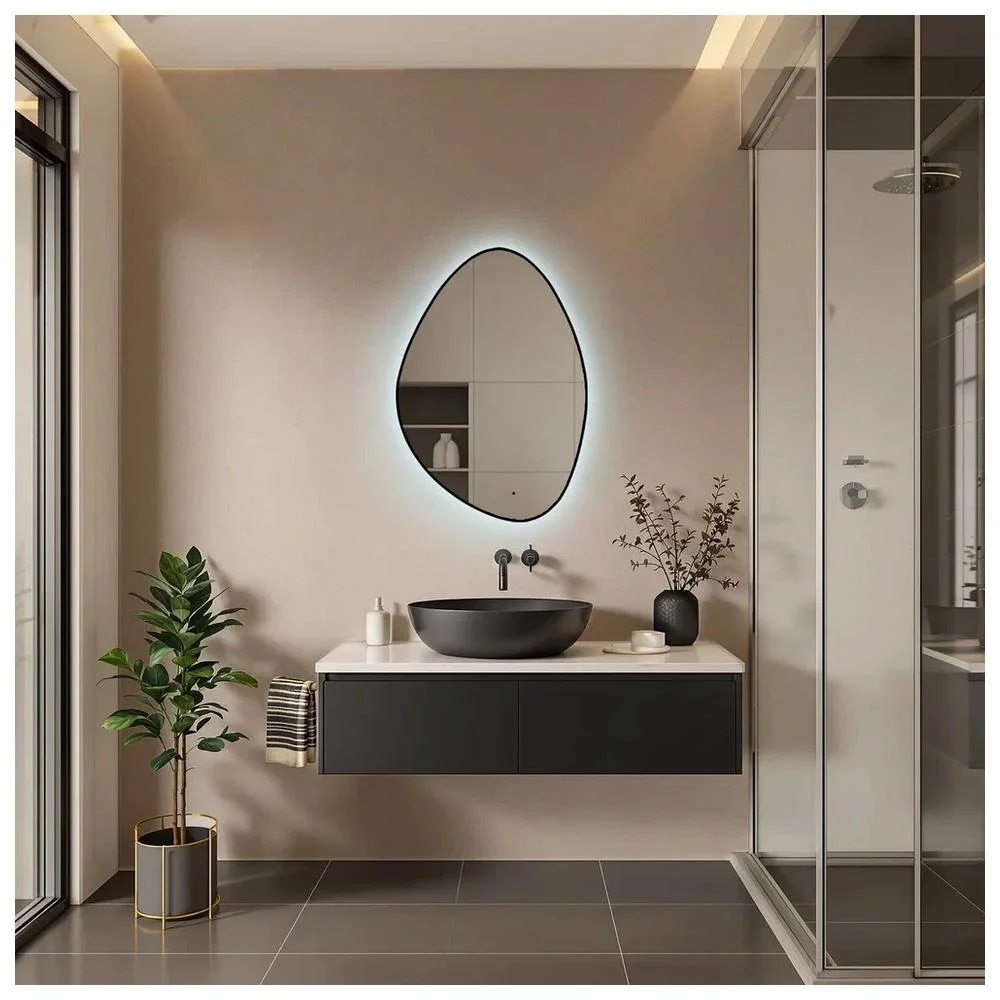 Зеркало Silver Mirrors Lucas BLACK-ТХ 600х850 LED-00003110 бесконтактный сенсор универсал — Изображение 15