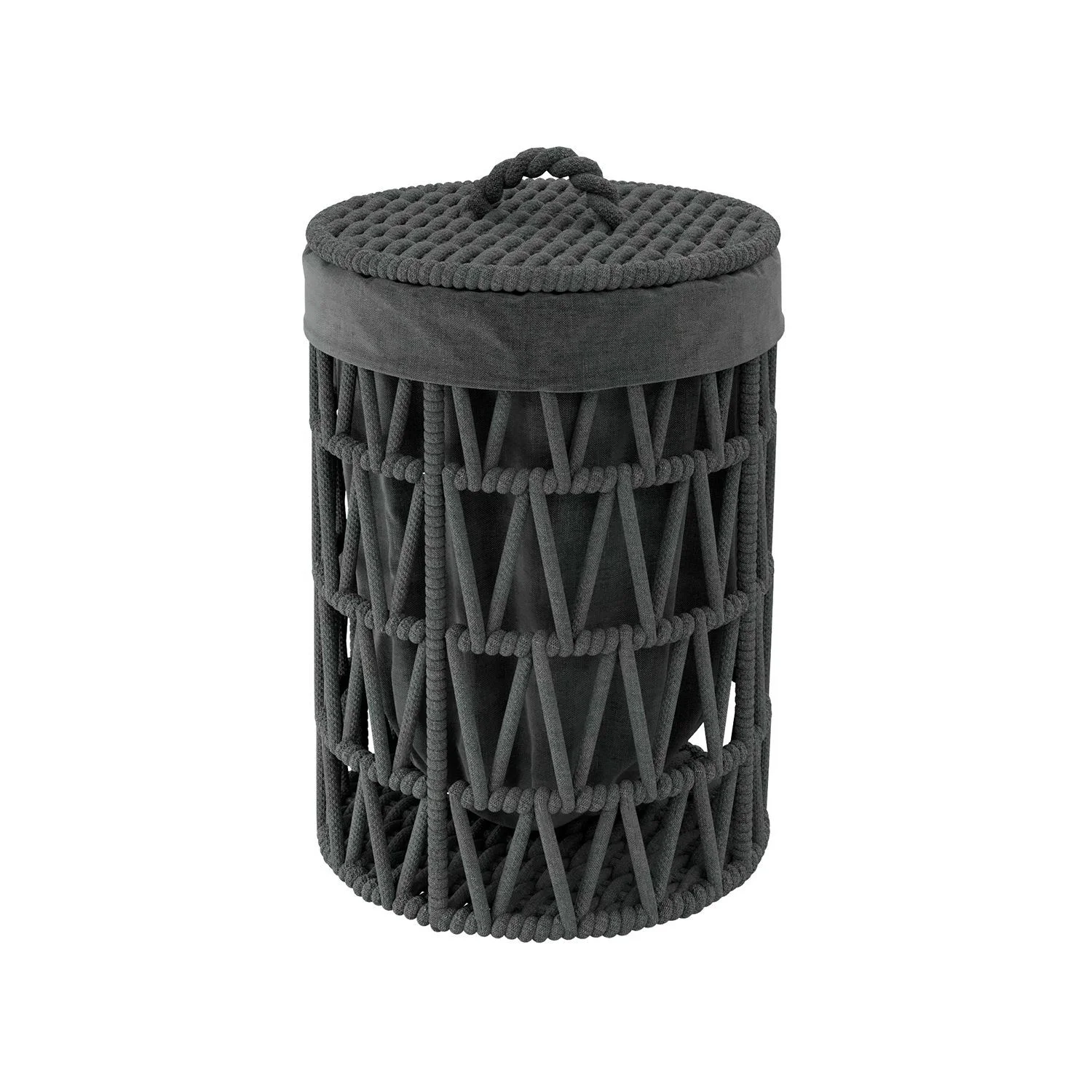 Корзина для белья WasserKRAFT Mosel WB-460-S черный Корзина для белья WasserKRAFT Mosel WB-460-S черный