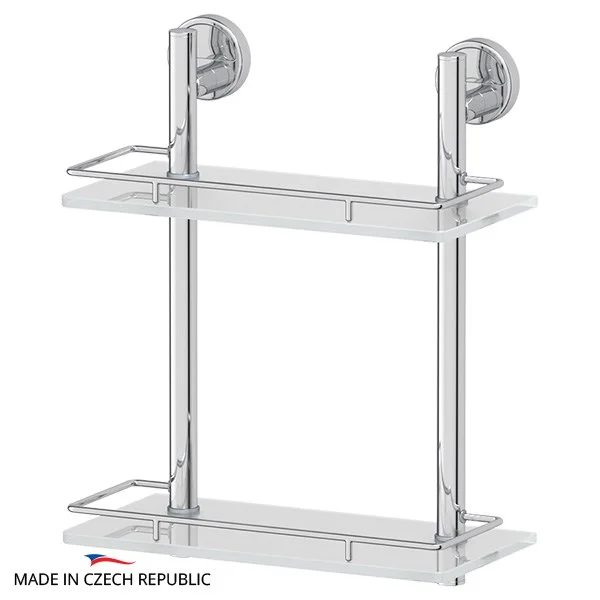 Полка FBS Luxia LUX 062 длина 30 см двойная Полка FBS Luxia LUX 062 длина 30 см двойная