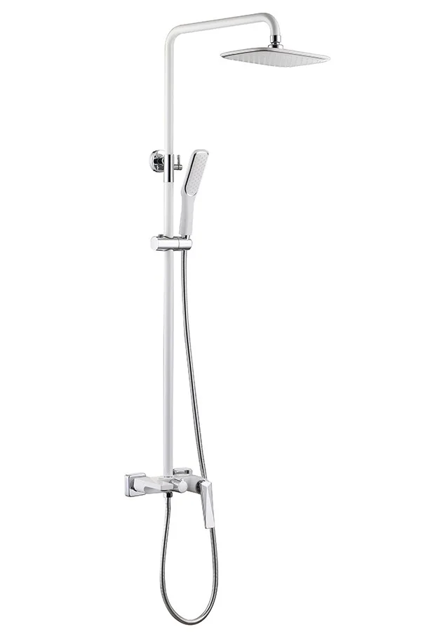 Душевая система Boheme VENTURO белый-хром 378-W Душевая система Boheme VENTURO белый-хром 378-W