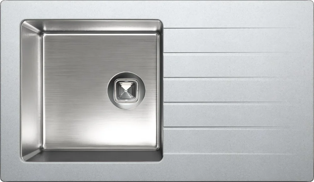 Кухонная мойка TOLERO Twist TTS-860 (№001 (Сер. мет)) 474414 Кухонная мойка TOLERO Twist TTS-860 (№001 (Сер. мет)) 474414