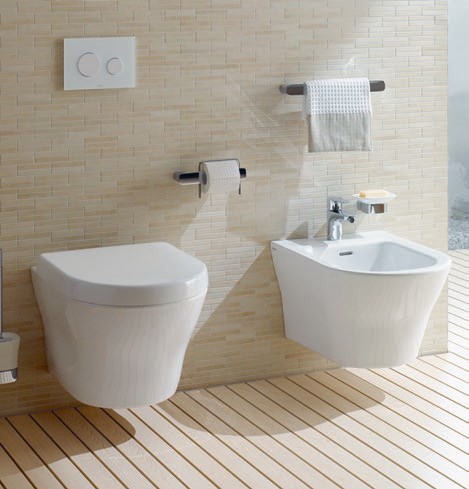 Биде подвесное Toto MH series BW10045G1#XW белое глянцевое Биде подвесное Toto MH series BW10045G1#XW белое глянцевое