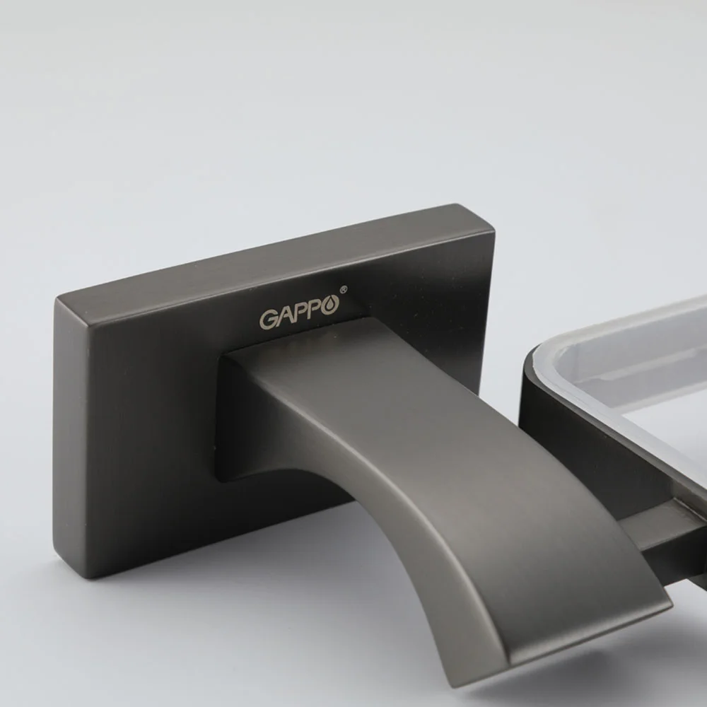 Ершик для унитаза GAPPO G0710-9 оружейная сталь — Изображение 4