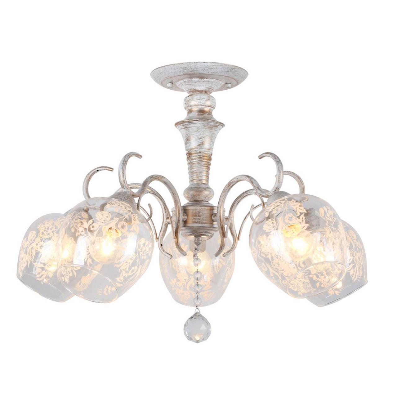 Люстра потолочная Omnilux Cudacciolu OML-53907-05 Люстра потолочная Omnilux Cudacciolu OML-53907-05