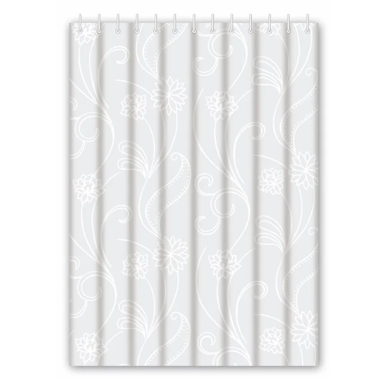 Штора для ванны Haiba HB75001 цветы — Изображение 1