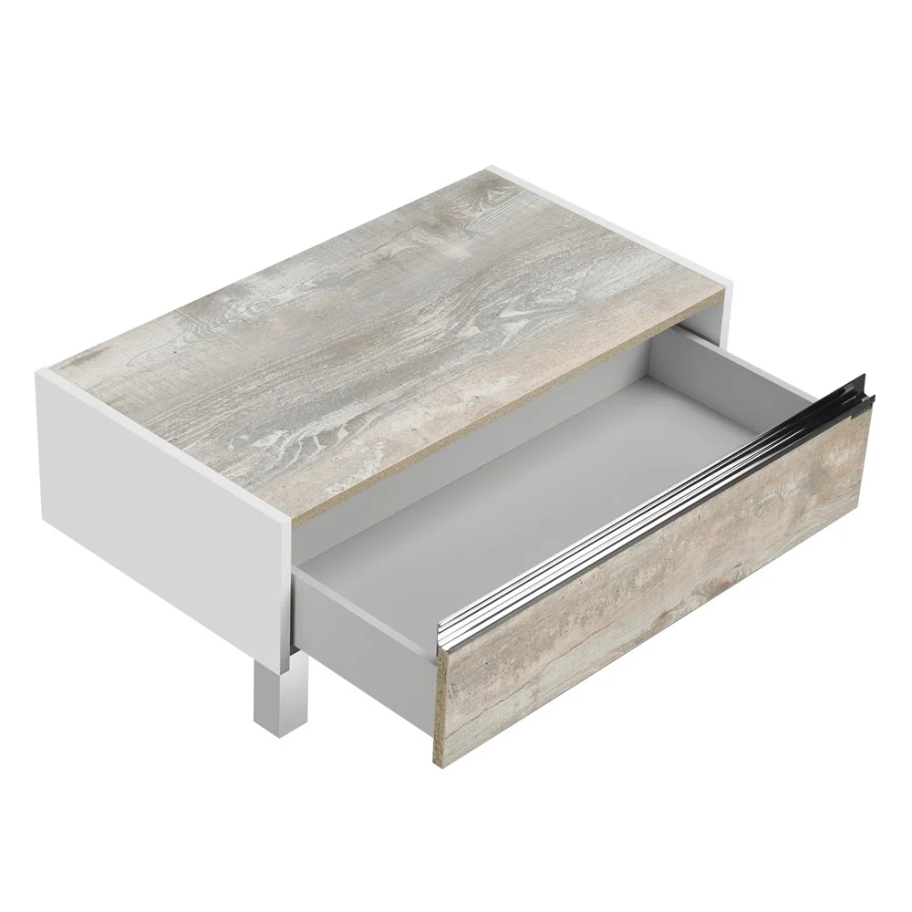 Комод Aquaton Капри 80 бетон пайн 1A231103KPDA0 Комод Aquaton Капри 80 бетон пайн 1A231103KPDA0