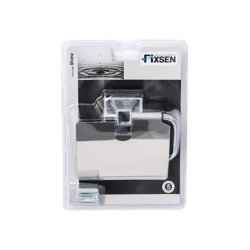 Держатель туалетной бумаги FIXSEN METRA FX-11110 хром — Изображение 3