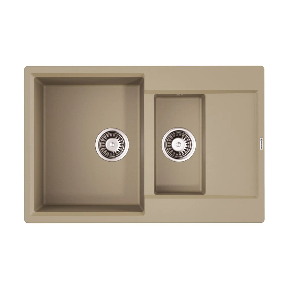 Кухонная мойка Omoikiri Daisen 78-2T-CH Tetogranit/шампань 4993531 Кухонная мойка Omoikiri Daisen 78-2T-CH Tetogranit/шампань 4993531