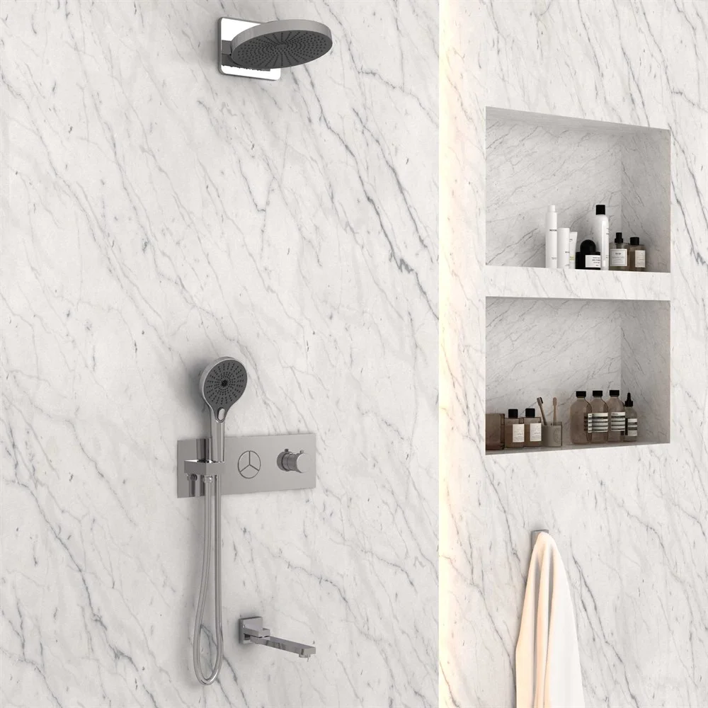 Душевая система Vincea Inspire VSFW-432TI1CH встраиваемая, хром Душевая система Vincea Inspire VSFW-432TI1CH встраиваемая, хром