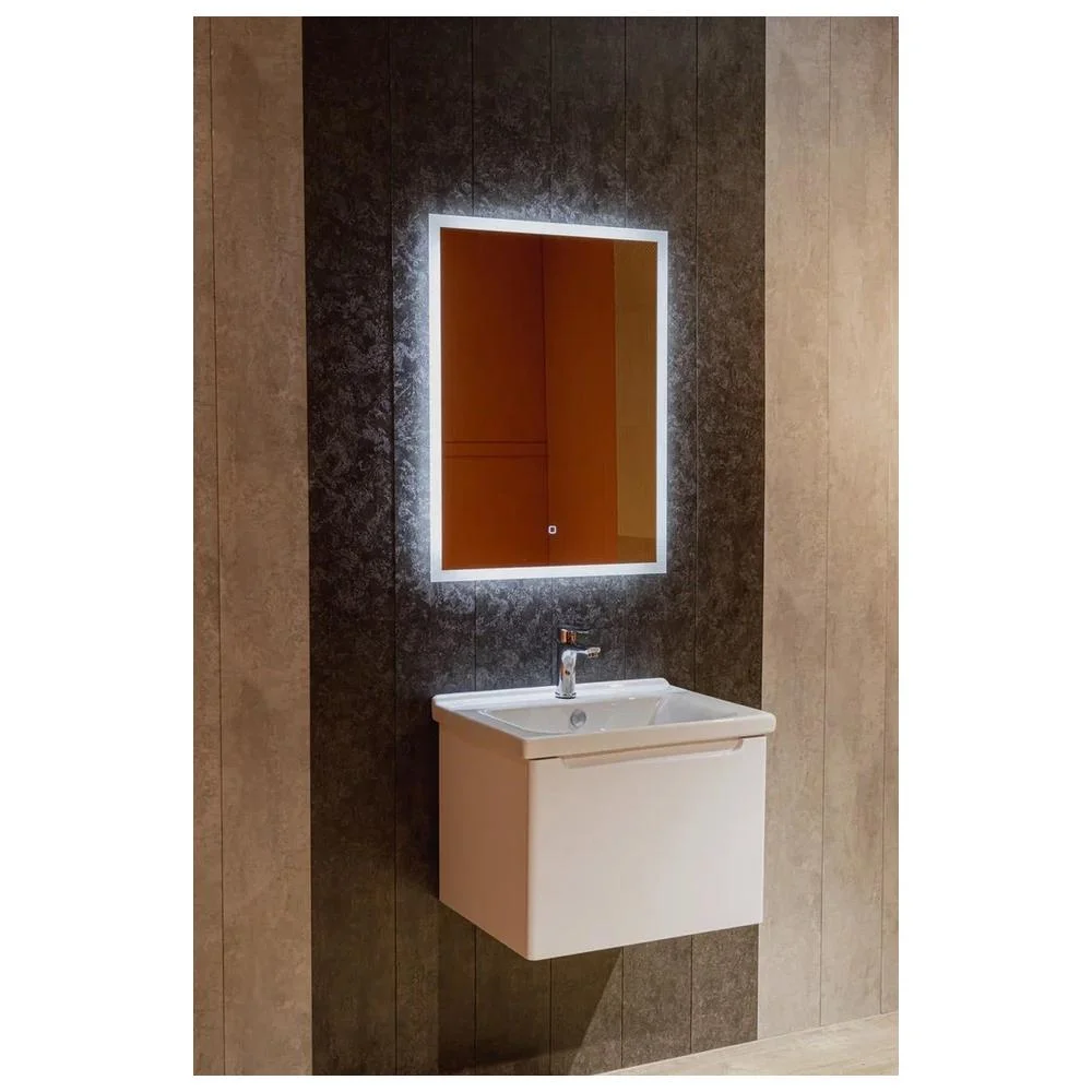 Зеркало Silver Mirrors Norma-Lite 600х800 LED-00002574 подсветка сенсорный выключатель — Изображение 8