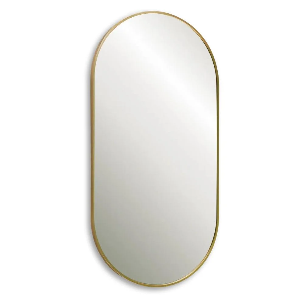 Зеркало Silver Mirrors Aurora 500х1000 ФР-00002532 алюминиевый профиль золото — Изображение 1