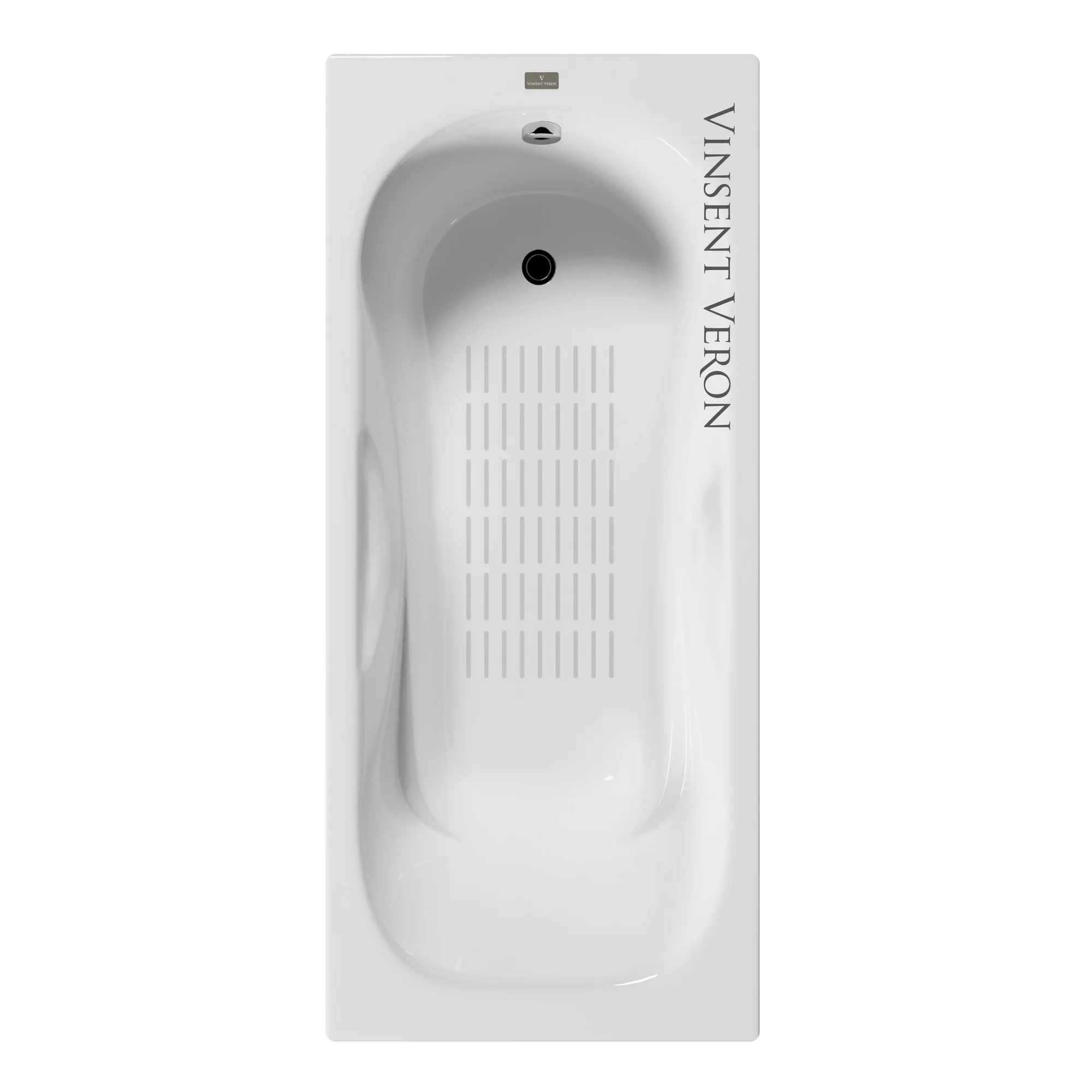 Ванна чугунная Vinsent Veron Aura 170x70x42 VAU1707042-AS с антискользящим покрытием Ванна чугунная Vinsent Veron Aura 170x70x42 VAU1707042-AS с антискользящим покрытием