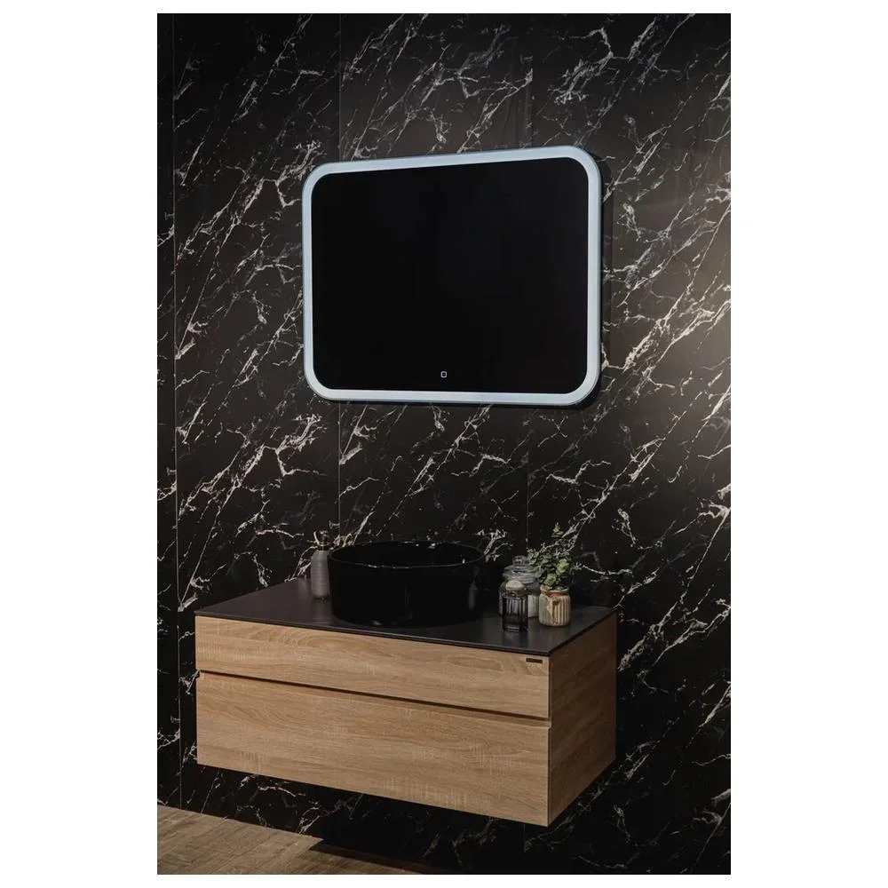Зеркало Silver Mirrors Стив 915х685 ФР-00000843 сенсорный выключатель — Изображение 11