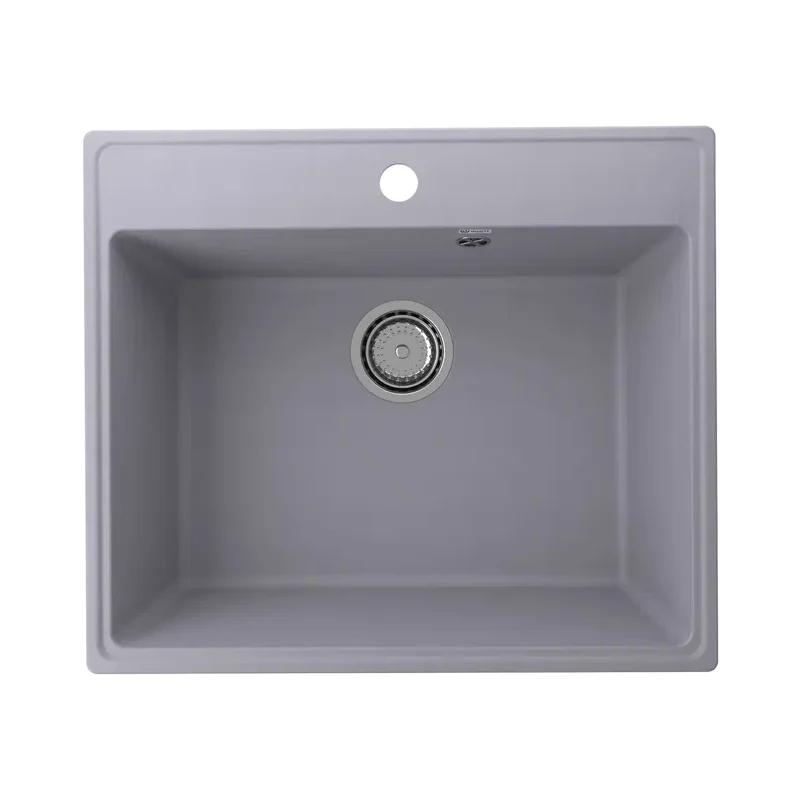 Кухонная мойка Ulgran Quartz Forte 580-05 бетон — Изображение 1
