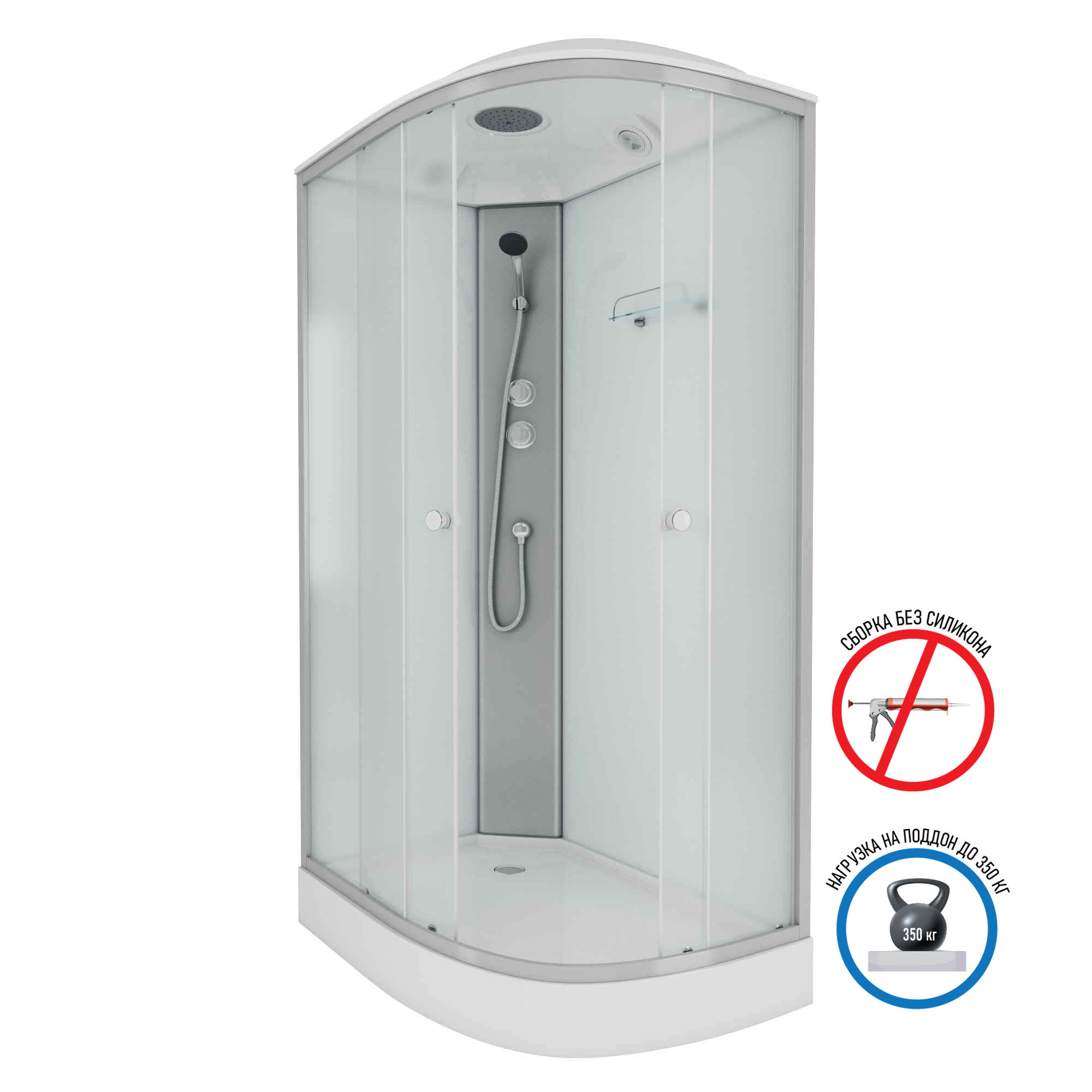 Душевая кабина Niagara Eco E120/80/13L/MT (1200х800х2150) E120/80/13L/MT Душевая кабина Niagara Eco E120/80/13L/MT (1200х800х2150) E120/80/13L/MT