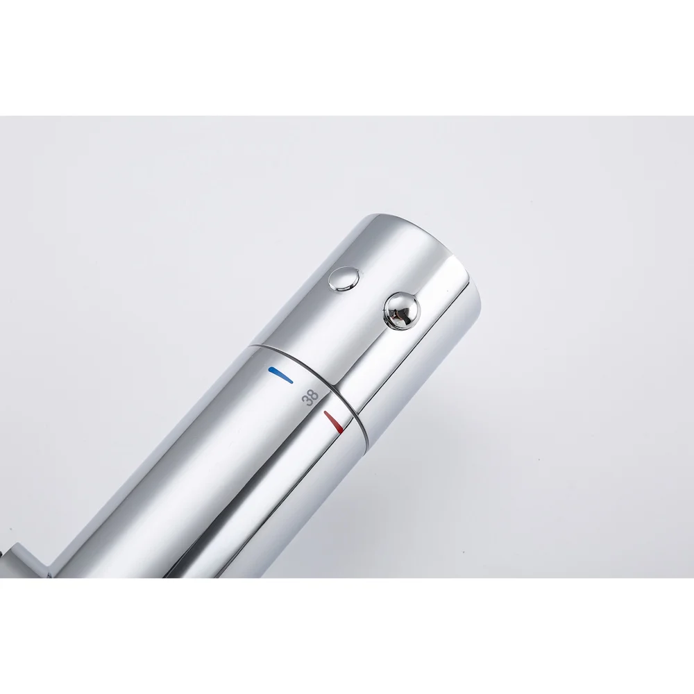 Душевая система FRAP F24006 с термостатом, хром — Изображение 16