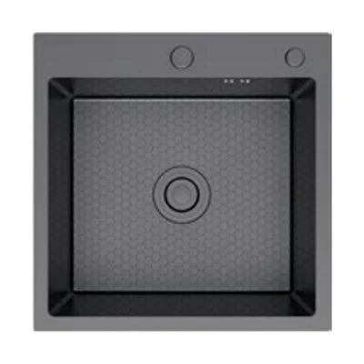 Кухонная мойка FRAP FS5050-9 оружейная сталь Кухонная мойка FRAP FS5050-9 оружейная сталь