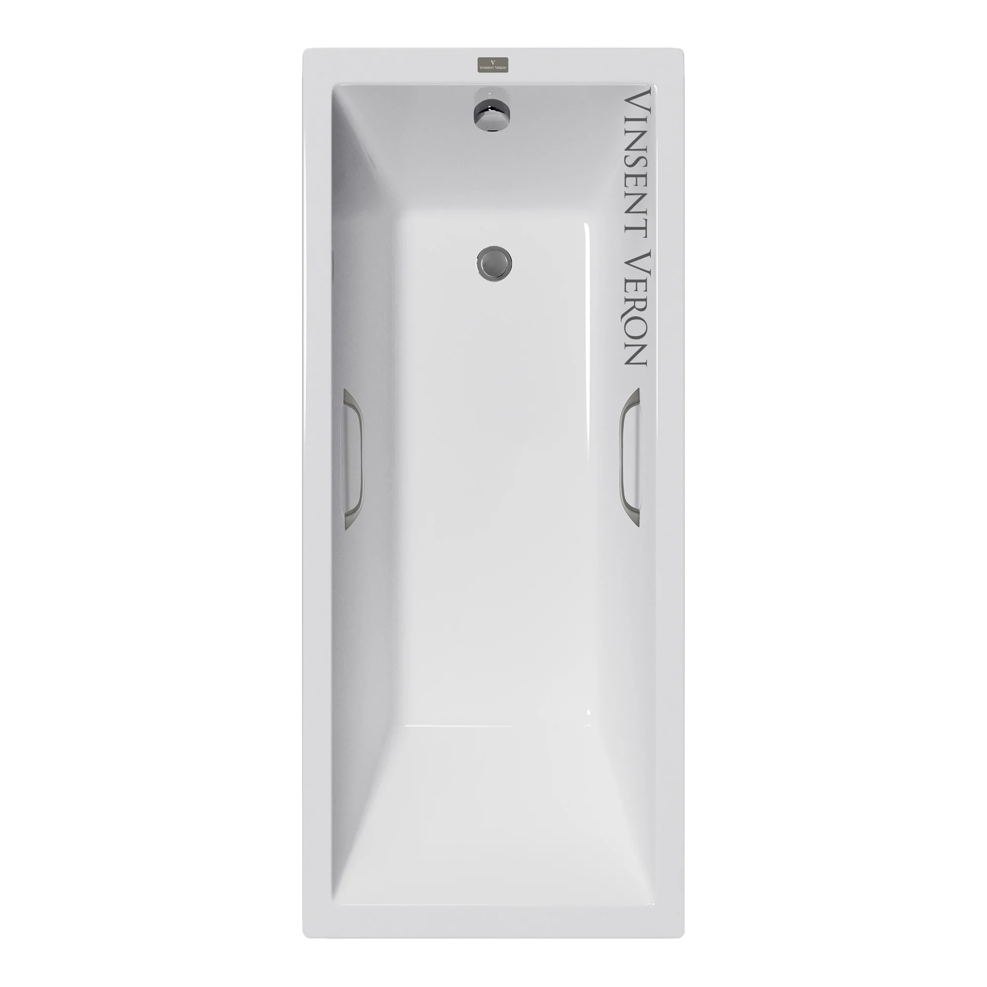 Ванна чугунная Vinsent Veron Square 140x70x45 VSQ1407045H/VH0012GM с ручками оружейная сталь Ванна чугунная Vinsent Veron Square 140x70x45 VSQ1407045H/VH0012GM с ручками оружейная сталь