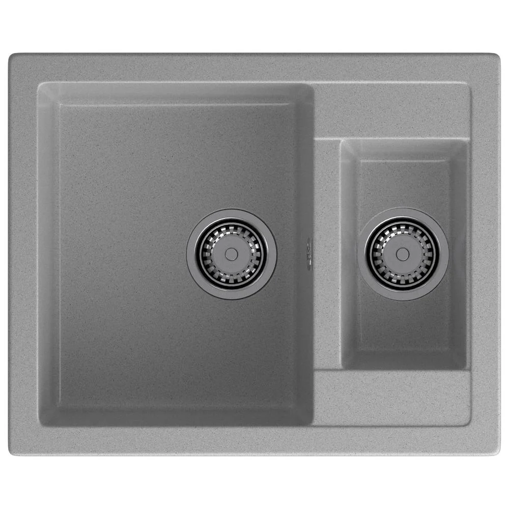 Кухонная мойка GranFest QUADRO Q-610K серый — Изображение 1