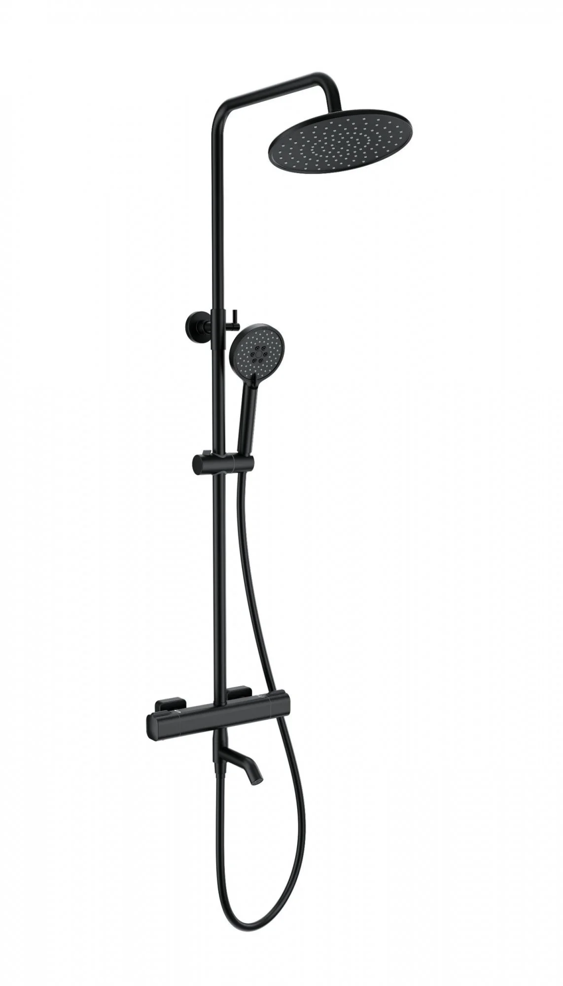 Душевая система Wonzon & Woghand с термостатом, черный матовый (WW-B3051-A1-MB) Душевая система Wonzon & Woghand с термостатом, черный матовый (WW-B3051-A1-MB)