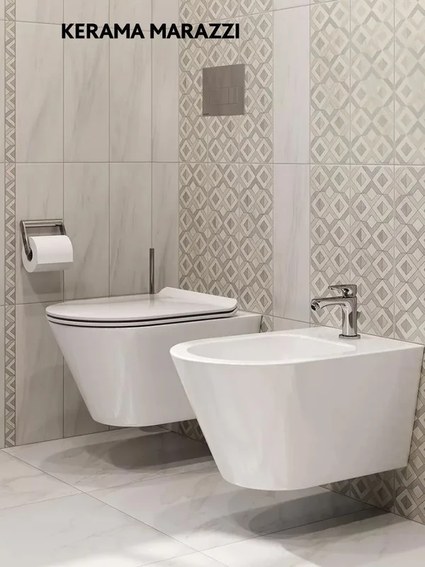 Биде подвесное Kerama Marazzi Plaza Modern PLM.bidet.02 белый глянцевый — Изображение 4