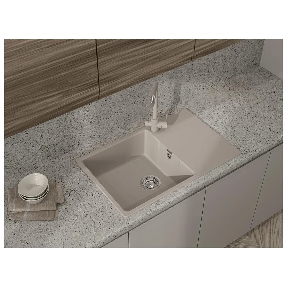 Кухонная мойка GranFest URBAN 678L песочный — Изображение 3