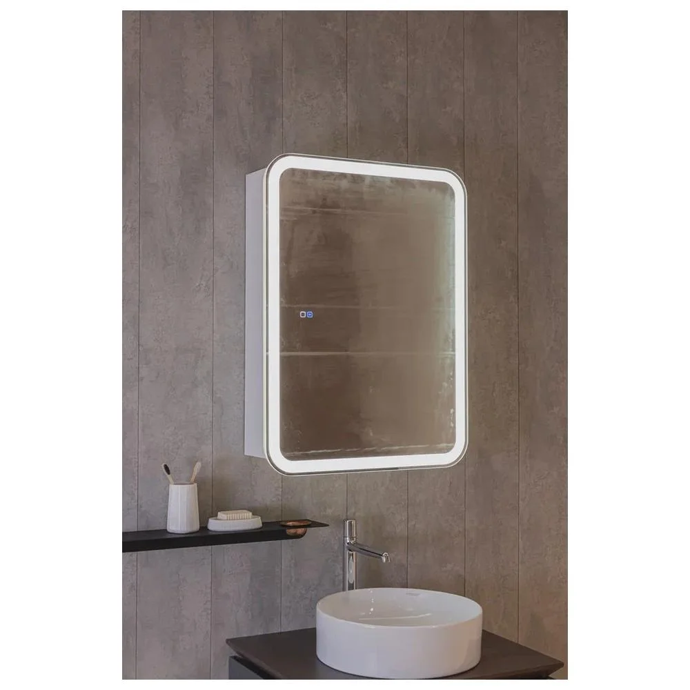 Зеркальный шкаф Silver Mirrors Фиджи Flip 60 LED-00002679 подогрев сенсорный выключатель — Изображение 12