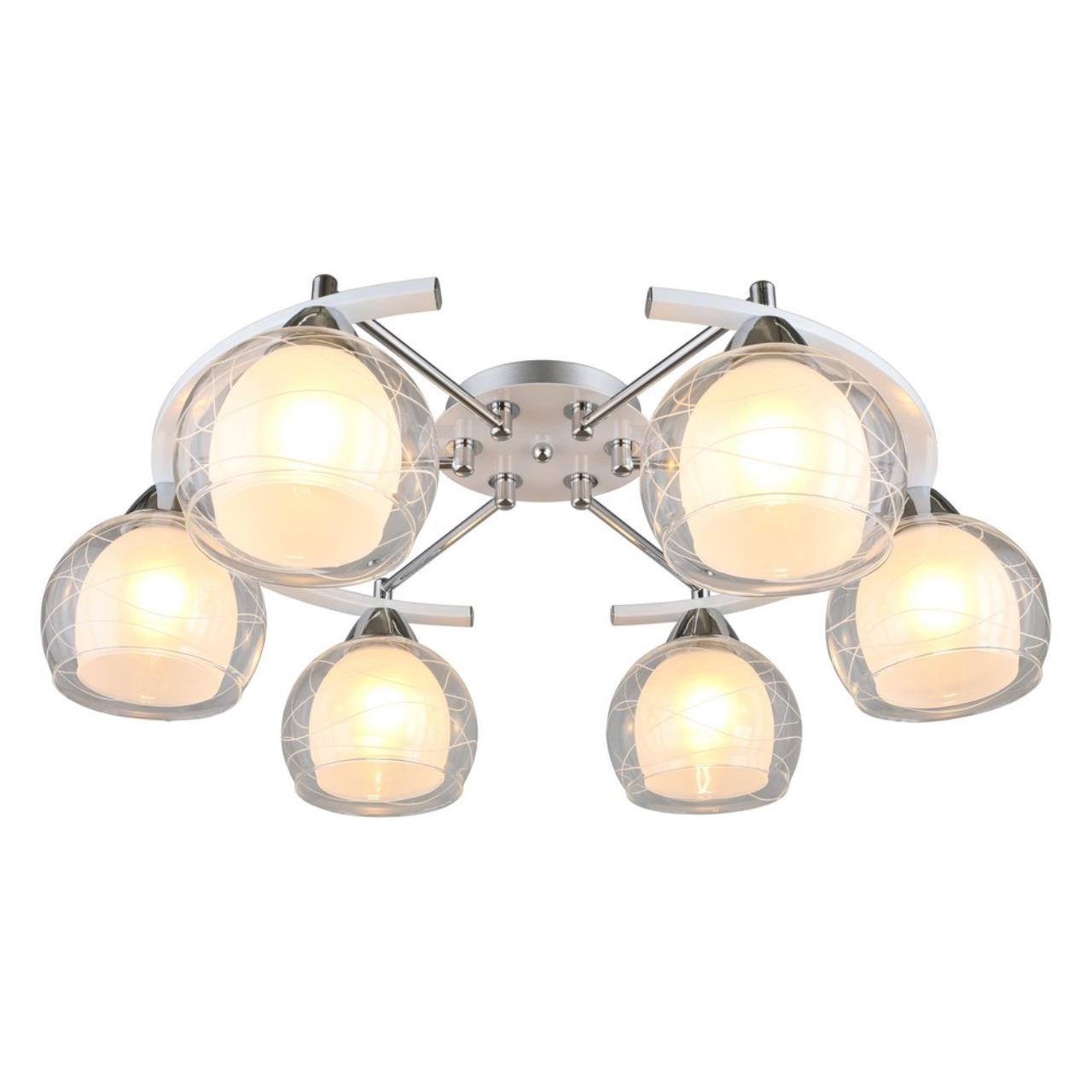 Люстра потолочная Omnilux Saragossa OML-28313-06 Люстра потолочная Omnilux Saragossa OML-28313-06