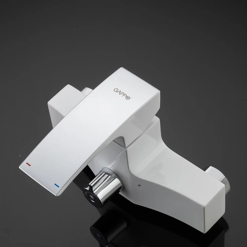 Смеситель для ванны GAPPO G2207-7 белый — Изображение 7