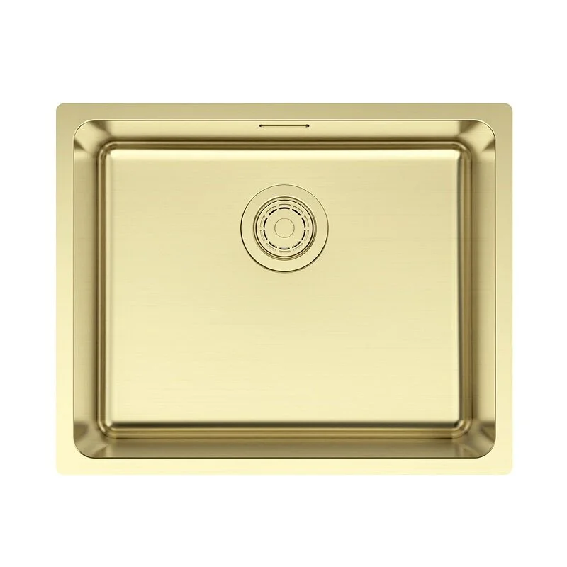Кухонная мойка Paulmark YUNI 54 UN YU54-LG, светлое золото, 540х440мм Кухонная мойка Paulmark YUNI 54 UN YU54-LG, светлое золото, 540х440мм