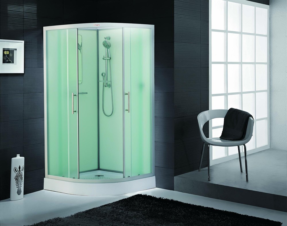 Душевая кабина Esbano ELEGANCIA (ESKB100C) полукруглая без крыши EST-100C: 100x100x210см Душевая кабина Esbano ELEGANCIA (ESKB100C) полукруглая без крыши EST-100C: 100x100x210см