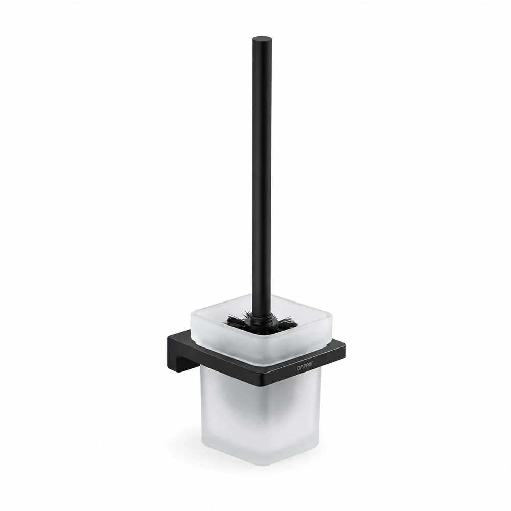 Ершик для унитаза GAPPO G30810-6 черный — Изображение 1