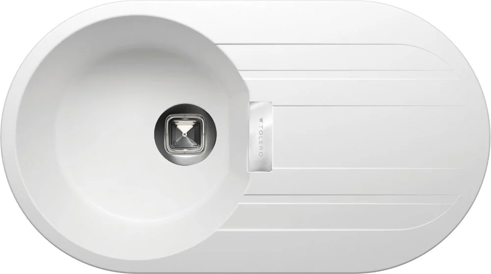 Кухонная мойка TOLERO Loft TL-780 (№923 (Белый)) 473790 Кухонная мойка TOLERO Loft TL-780 (№923 (Белый)) 473790