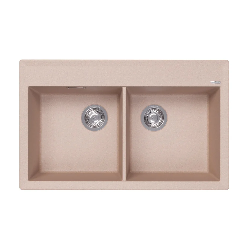 Кухонная мойка Florentina ТОСКАНА 17.050.E0820.107 песочный — Изображение 1