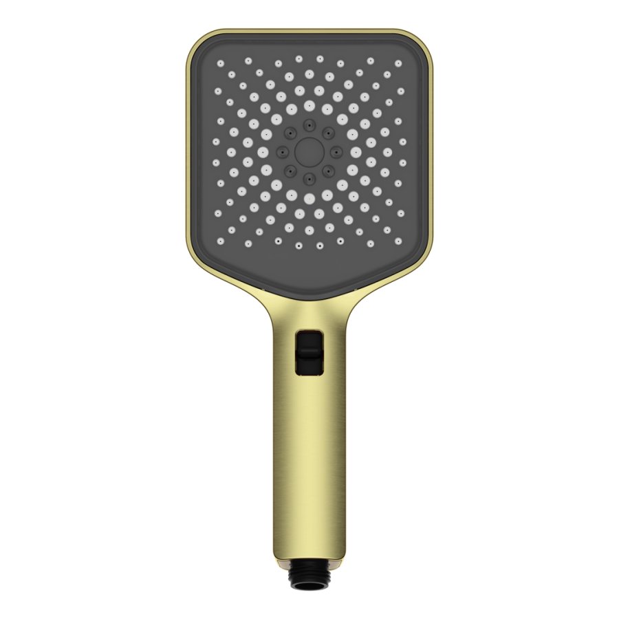 Душевая лейка Kaiser 3-х режимная, 120х120х270мм шлифованное золото SH-122 Душевая лейка Kaiser 3-х режимная, 120х120х270мм шлифованное золото SH-122