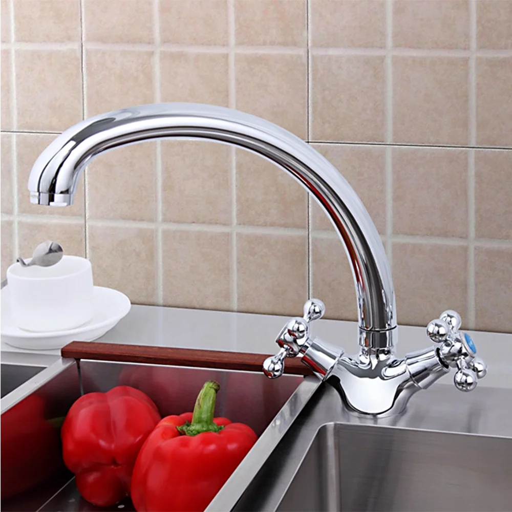 Смеситель для кухни FRAP F4219-2 хром — Изображение 4