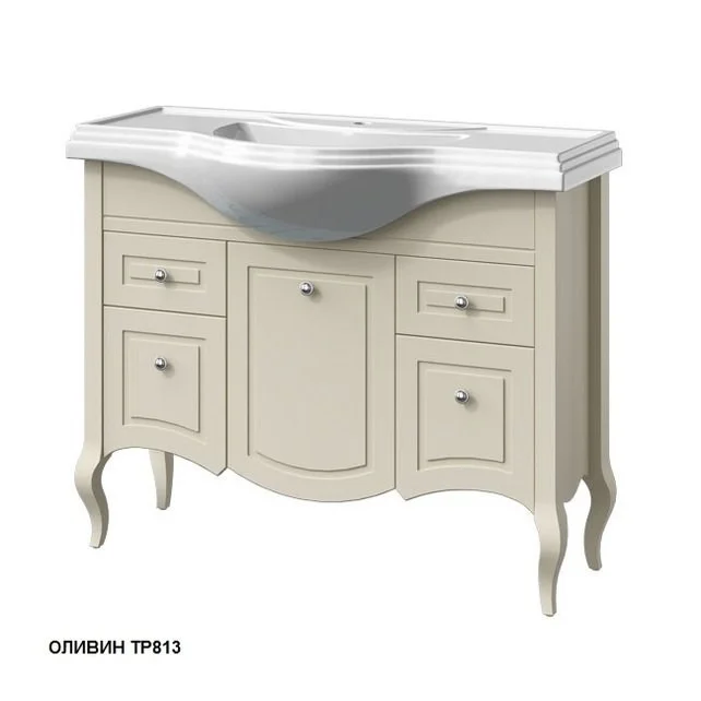 Тумба под раковину Caprigo ВЕРОНА-Н 105 три двери, два ящика 33519-TP813 Тумба под раковину Caprigo ВЕРОНА-Н 105 три двери, два ящика 33519-TP813