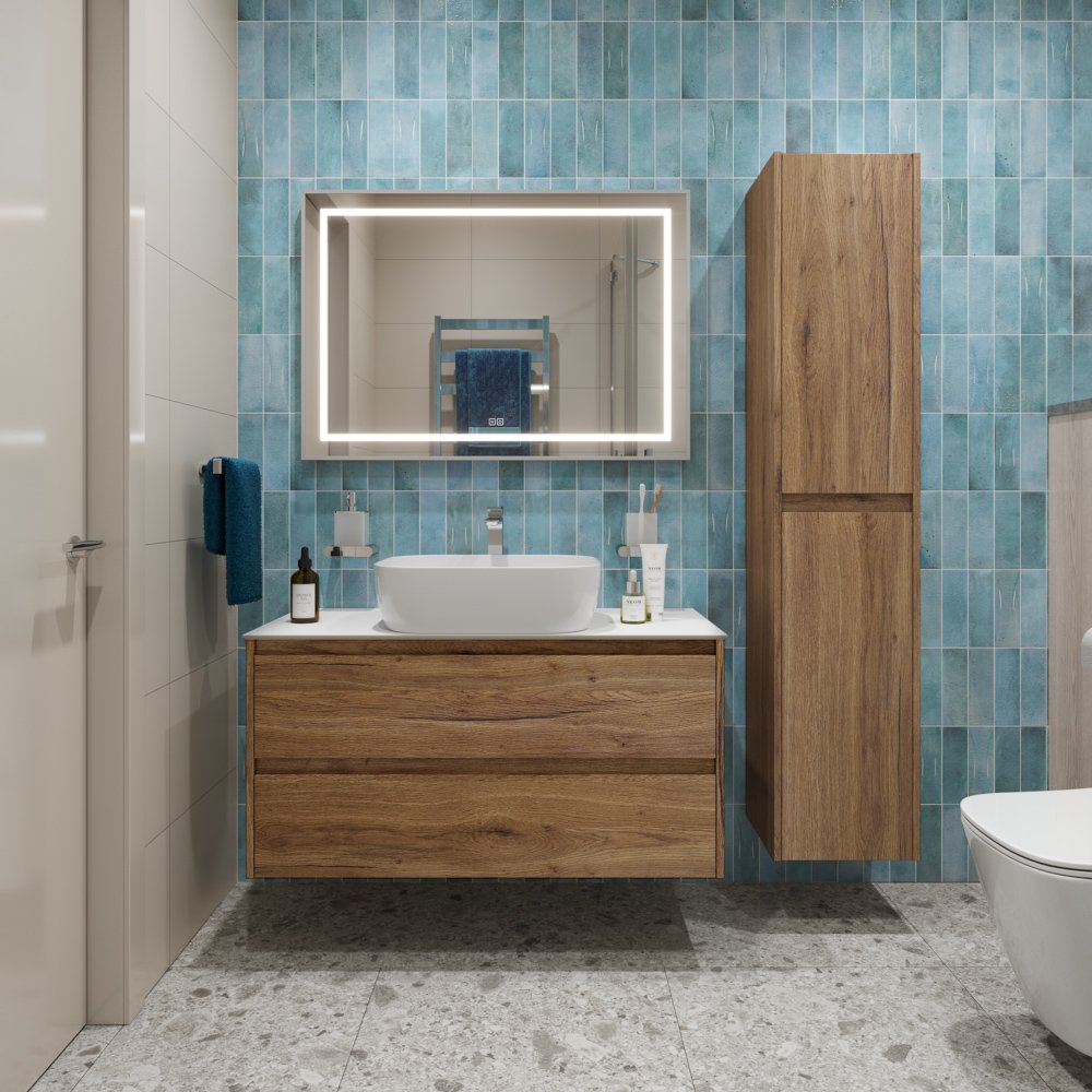 Тумба со столешницей и раковиной BelBagno KRAFT 80 kraft80rt-kepbo-1302-set подвесная KRAFT80RT-KEPBO-1302-SET Тумба со столешницей и раковиной BelBagno KRAFT 80 kraft80rt-kepbo-1302-set подвесная KRAFT80RT-KEPBO-1302-SET