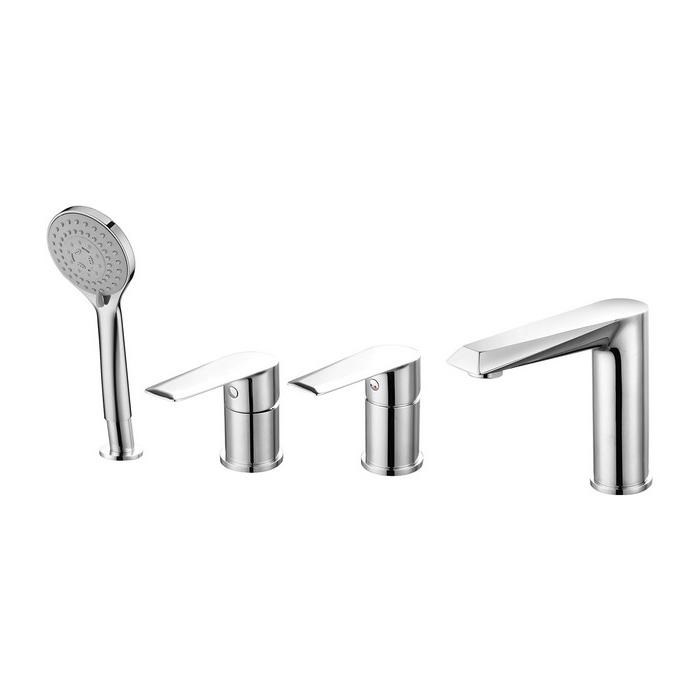 Смеситель на борт ванны OMNIRES ASTORIA AS5632XCR хром на 4 отверстия Смеситель на борт ванны OMNIRES ASTORIA AS5632XCR хром на 4 отверстия