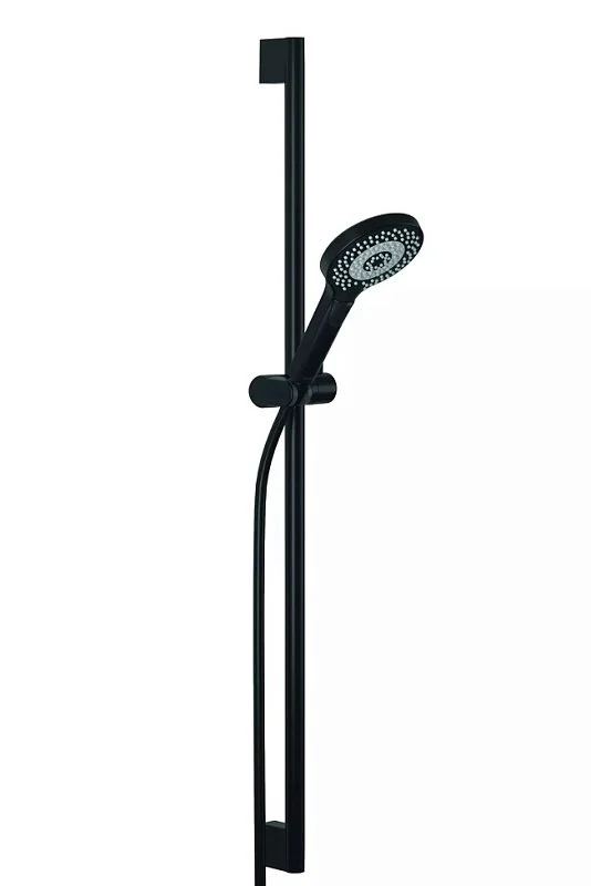 Душевой гарнитур Kludi DIVE 6993039-00 черный матовый Душевой гарнитур Kludi DIVE 6993039-00 черный матовый