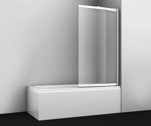 Шторка на ванну WasserKRAFT Main 41S02-100 RM Fixed хром Шторка на ванну WasserKRAFT Main 41S02-100 RM Fixed хром