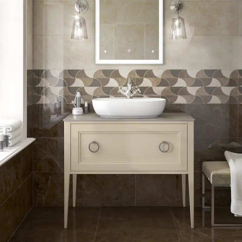 Раковина Kerama Marazzi Plaza PLR.wb.60.1 накладная 60, белая глянцевая — Изображение 4