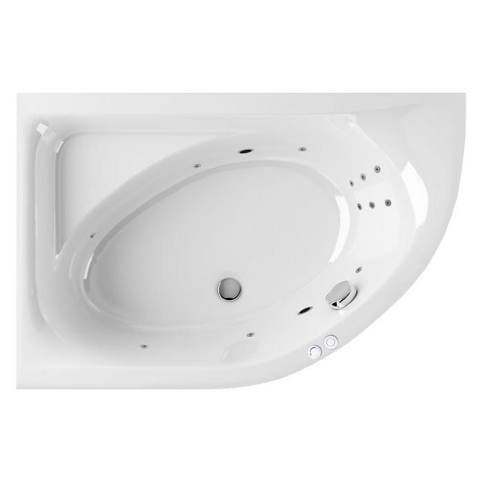 Акриловая ванна EXCELLENT Aquarella 1500x1000 L LINE хром WAEX.ARL15.LINE Акриловая ванна EXCELLENT Aquarella 1500x1000 L LINE хром WAEX.ARL15.LINE